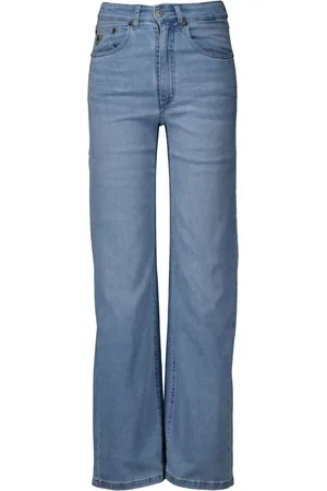 Lois Jeans, Dame, Blå, W26 L32, Rosa Blå Jeans