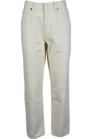 Calvin Klein Jeans, Dame, Hvid, W28, Bomuld, Straight Jeans