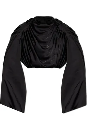Rick Owens Bluser & Skjorter, Dame, Sort, S, Uld, Top Claudette
