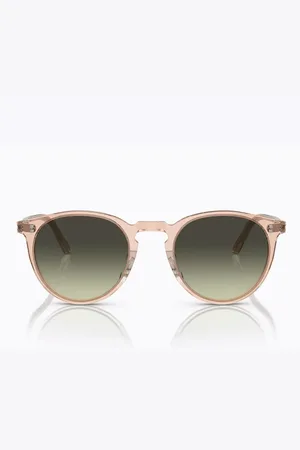Oliver Peoples Tilbehør, unisex, Lyserød, 48 MM, Vintage Phantos Solbriller Grøn G-15