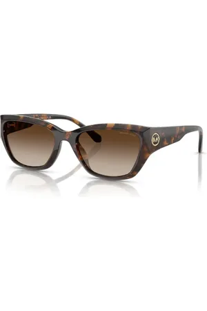 Michael Kors Tilbehør, unisex, Brun, 56 MM, Pearl River Solbriller, Brune Gradient Linser