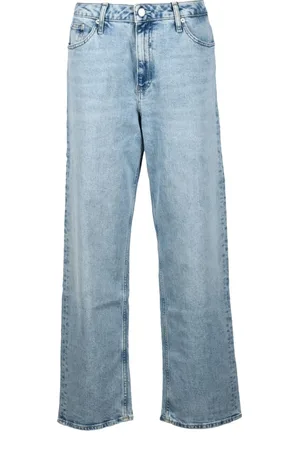 Calvin Klein Jeans, Dame, Blå, W27, Bomuld, Jeans