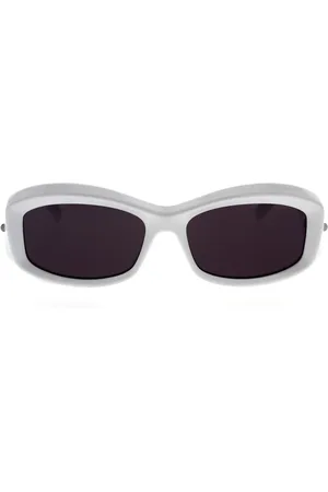 Givenchy Tilbehør, unisex, Hvid, 56 MM, Moderne geometriske solbriller