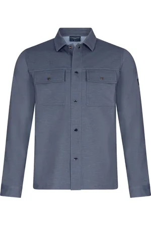 Cavallaro Napoli Jakke, Herre, Blå, M, Zedenio Overshirts i Mørkeblå