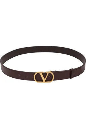 VALENTINO GARAVANI Tilbehør, Herre, Brun, 110 CM, Signature VLogo Bælte