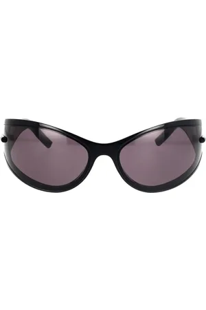 Givenchy Tilbehør, unisex, Sort, ONE SIZE, Moderne Ovale Solbriller