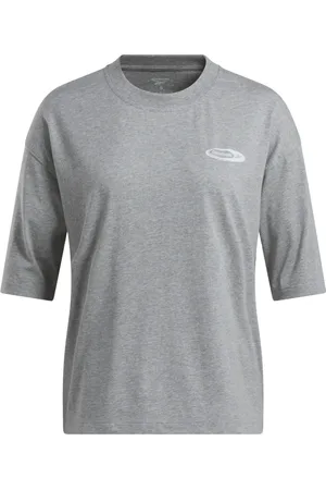 Reebok Top, Dame, Grå, 2XS, IDE Brand Stolt TEE