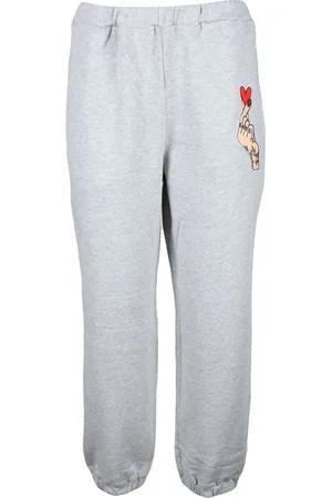 Moschino Bukser, Dame, Grå, M, Bomuld, Bukser