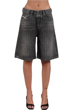 Diesel Shorts, Dame, Sort, W29, Denim, Denim Fiskebens Bermuda Shorts