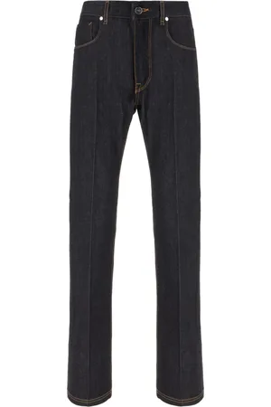Fendi Jeans, Herre, Blå, W32, Denim, Klassiske Denim Jeans til hverdagsbrug