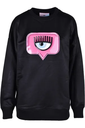 Chiara Ferragni Sweathshirts & Hoodies, Dame, Sort, XS, Bomuld, Maglia