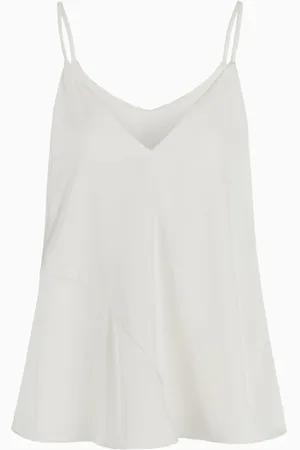 Armani Exchange Top, Dame, Hvid, M, Uld, Stilfuld Top til Kvinder