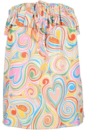 Moschino Top, Dame, Flerfarvet, S, Bomuld, Top