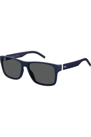 Tommy Hilfiger Tilbehør, Herre, Blå, 56 MM, Blå/Grå Solbriller TH 1718/S