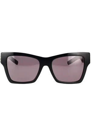 Givenchy Tilbehør, Dame, Sort, 54 MM, Moderne solbriller med krystalbesatte templer
