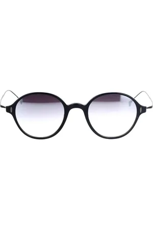 Eyepetizer Tilbehør, unisex, Sort, 45 MM, Runde solbriller The Crown Collection