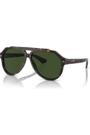 Dolce & Gabbana Tilbehør, unisex, Brun, 60 MM, Herre solbriller Dg4452 i Havana acetat