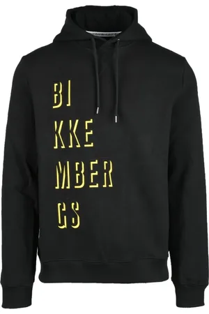 Bikkembergs Sweathshirts & Hoodies, Herre, Sort, 2XL, Bomuld, Trøje