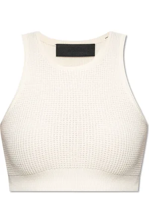 FEAR OF GOD Top, Dame, Hvid, S, Polyester, Ribbed Top