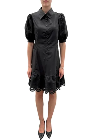 Liu Jo Kjole, Dame, Sort, M, Navy Kjole med TS Stil