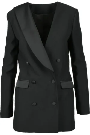 Costume National Jakke, Dame, Sort, M, Polyester, Moderne National Jakke Polyester