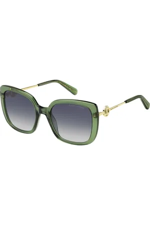 Marc Jacobs Tilbehør, Dame, Grøn, 55 MM, Grøn Grå Azure Solbriller