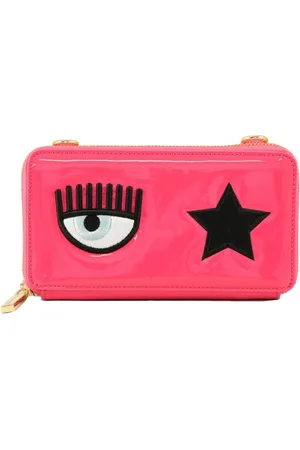 Chiara Ferragni Tilbehør, Dame, Lyserød, ONE SIZE, Uld, Stilfuldt Polyester Tilbehør