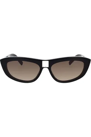 Givenchy Tilbehør, unisex, Sort, ONE SIZE, Moderne solbriller med grå maske