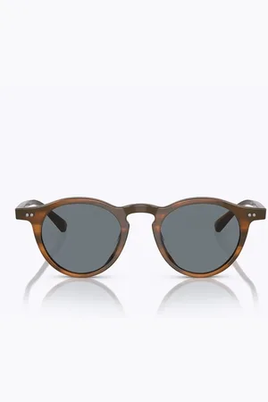 Oliver Peoples Tilbehør, unisex, Flerfarvet, 47 MM, Vintage Runde Solbriller Fotochromisk Model