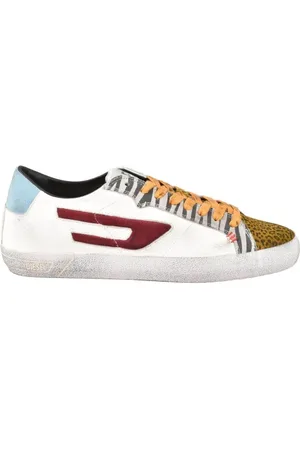 Diesel Sko, Herre, Flerfarvet, 43 EU, Læder, Sneakers