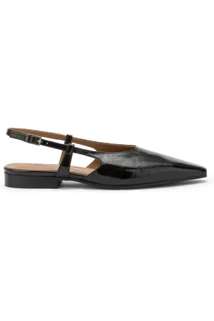 carmens Sko, Dame, Sort, 39 EU, Læder, Jane Plain