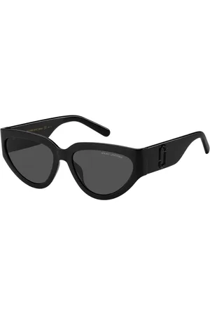 Marc Jacobs Tilbehør, Dame, Sort, 57 MM, Uld, Snapshot Solbriller - Ikonisk Stil
