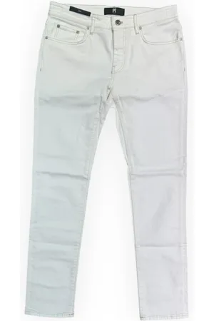 PT01 Jeans, Herre, Hvid, W31, Uld, Swing Jeans til et stilfuldt look