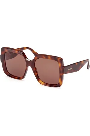 Max Mara Tilbehør, Dame, Brun, 56 MM, Ernest Solbriller