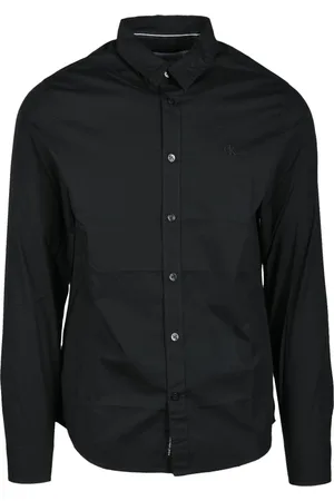 Calvin Klein Skjorte, Herre, Sort, S, Bomuld, Skjorte