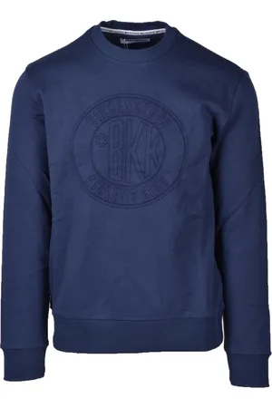 Bikkembergs Sweathshirts & Hoodies, Herre, Blå, XL, Bomuld, Maglia
