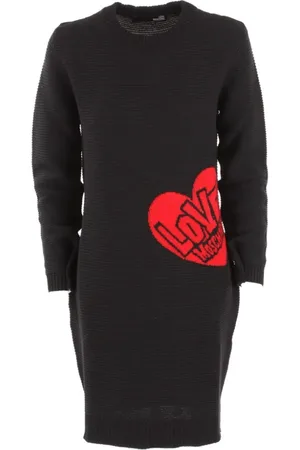 Moschino Kjole, Dame, Sort, M, Tøj Kjoler