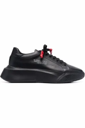 Giuliano Galiano Sko, Herre, Sort, 42 EU, Sort Nemesis Sneakers Begrænset Udgave