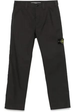 Stone Island Bukser, Herre, Sort, W31, Afslappede Cargo Bukser