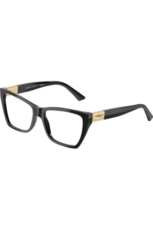 Jimmy Choo Tilbehør, Dame, Sort, 54 MM, Uld, Stilfulde Briller i Sort Farve