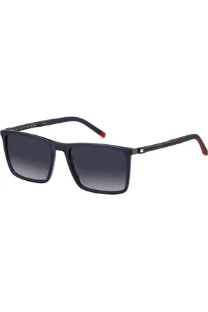 Tommy Hilfiger Tilbehør, Herre, Blå, 55 MM, Blå Shaded Solbriller TH 2077/S