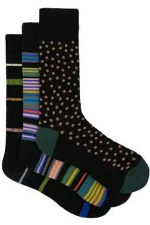 Paul Smith Undertøj, Herre, Flerfarvet, ONE SIZE, Uld, Mønstrede Sokker