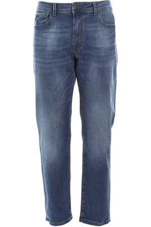 YES ZEE BY ESSENZA Jeans, Herre, Blå, W31, Denim, Komfort Denim Jeans med Medium Vask