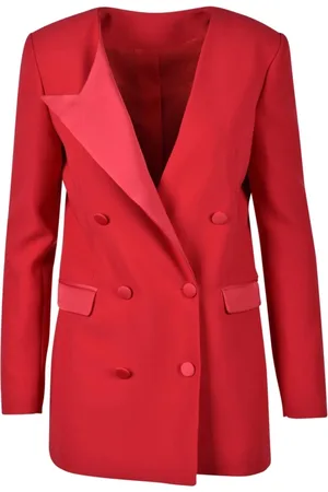 Costume National Jakke, Dame, Rød, S, Polyester, Jakke