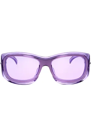 Givenchy Tilbehør, unisex, Lilla, ONE SIZE, Moderne ovale solbriller