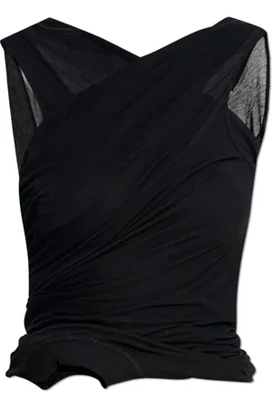 Rick Owens Top, Dame, Sort, XS, Bomuld, Top Hopllywood