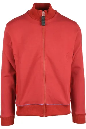 Bikkembergs Sweathshirts & Hoodies, Herre, Rød, XL, Bomuld, Bomuld Strik Trøje