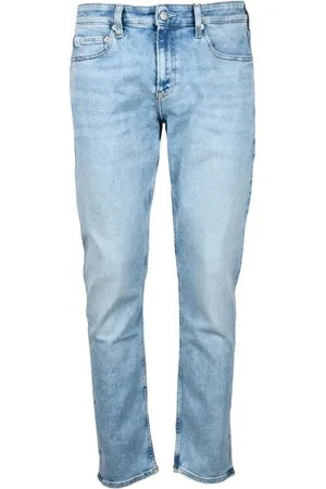 Calvin Klein Jeans, Herre, Blå, W32, Denim, Klassiske Denim Jeans