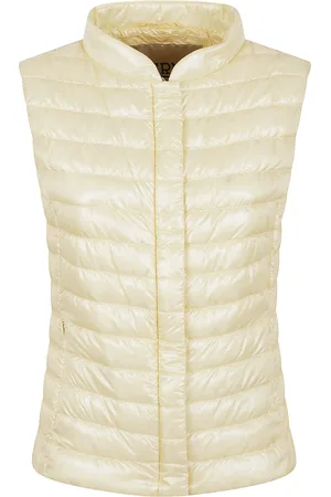 HERNO Jakke, Dame, Gul, 2XS, Uld, Gul & Orange Jakke, Stilfuld & Varm