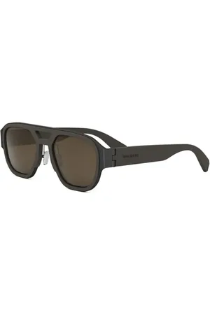 Bvlgari Tilbehør, unisex, Brun, 54 MM, Mørkebrune solbriller med brune linser